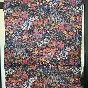 J. Crew Floral Puffer Scarf